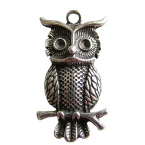 Owl charm 31x16mm